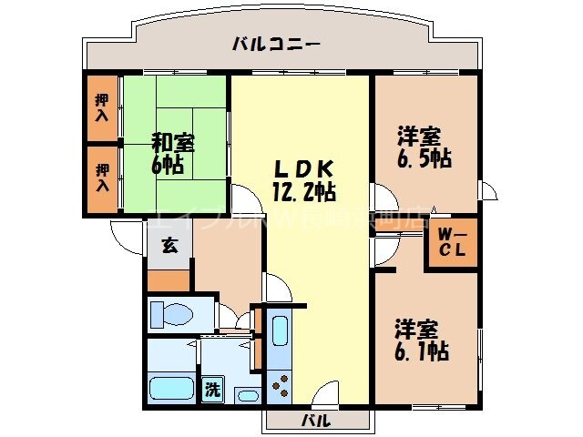 三愛ビル８の物件間取画像