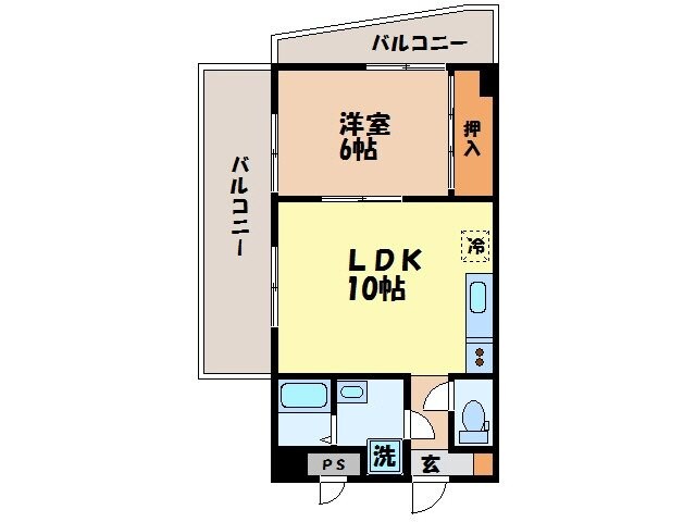 三愛ビル９の物件間取画像
