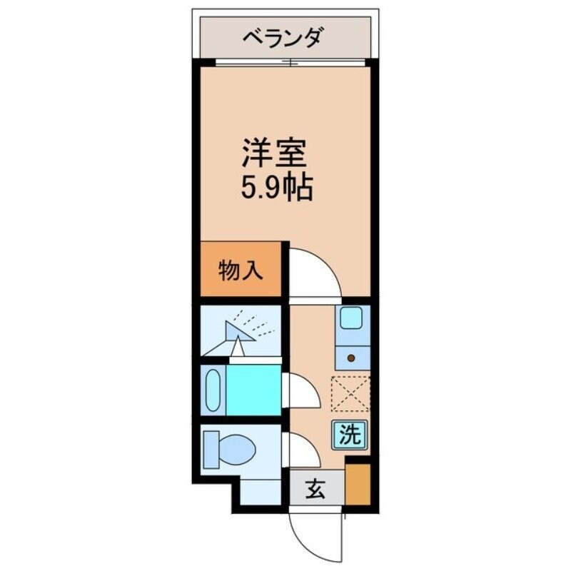 物件間取画像