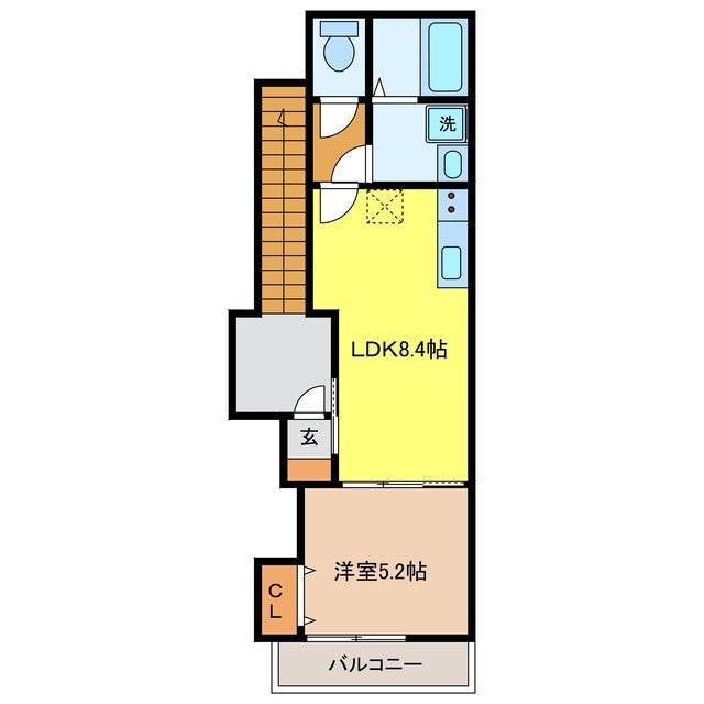 Residence矢の平の物件間取画像