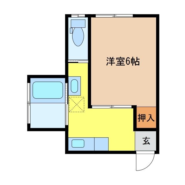 ファボリート西小島の物件間取画像
