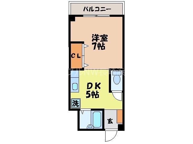 井関ビルの物件間取画像