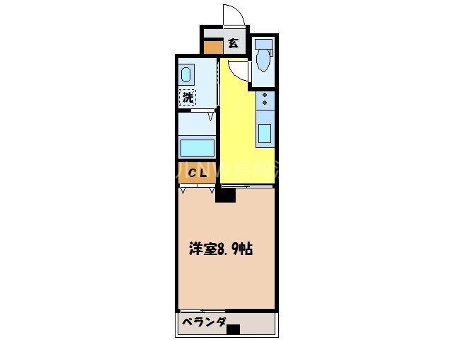 親和ハイツの物件間取画像