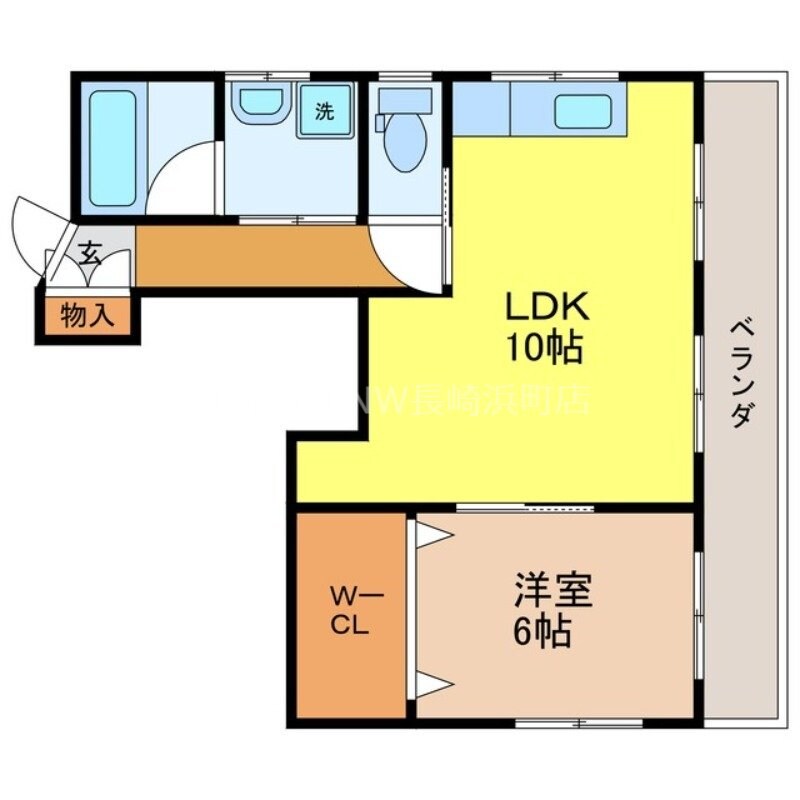 Y's長与の物件間取画像