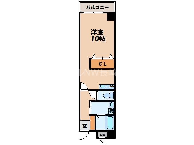 Glycine浦上の物件間取画像