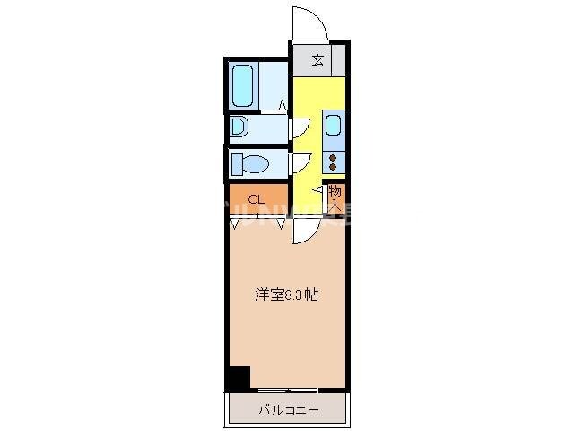 ヴェルシャトレーの物件間取画像