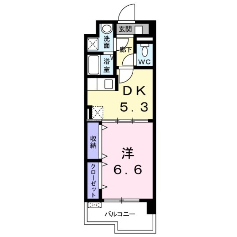 グランツ池田の物件間取画像