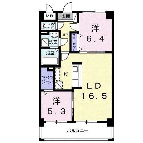 桜雲閣の物件間取画像