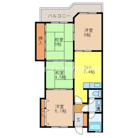 エトワール泉の物件間取画像