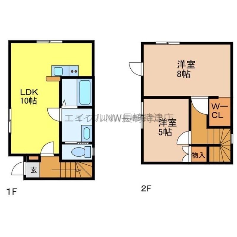 高田駅 徒歩31分 1階の物件間取画像