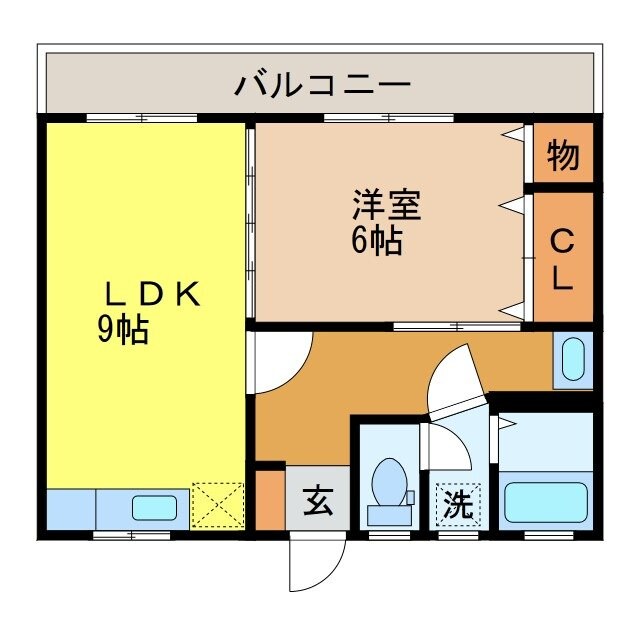 白木荘の物件間取画像