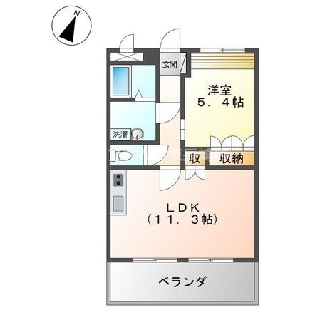 ベルメゾン久原の物件間取画像