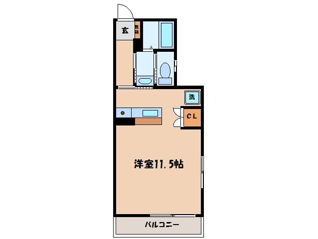 コフレⅡの物件間取画像