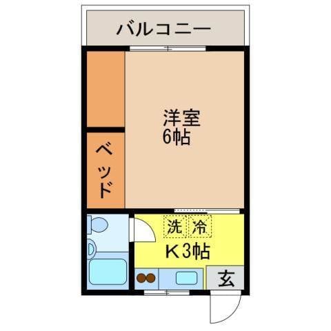 浦上駅 車移動17分  6km 3階の物件間取画像