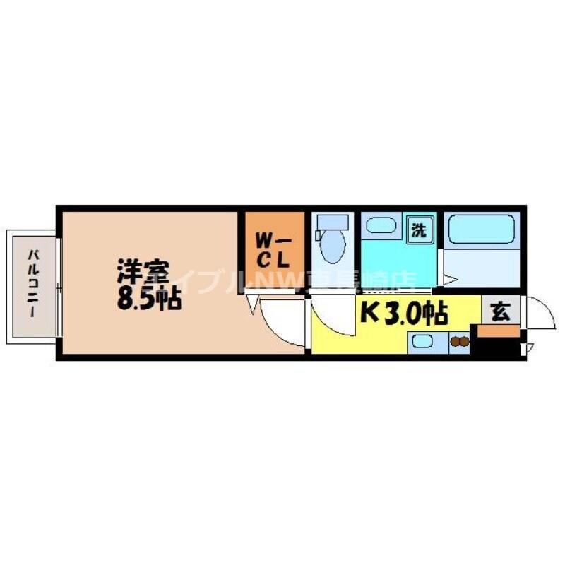 エーデルハイム吉村Ⅲの物件間取画像