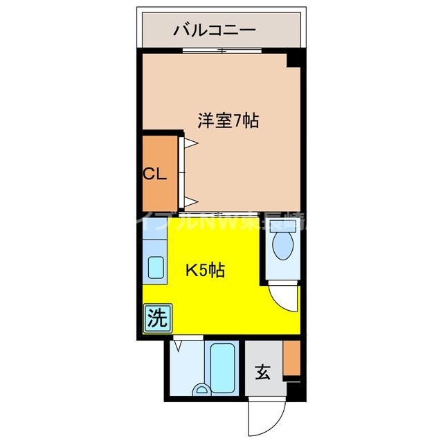 井関ビルの物件間取画像