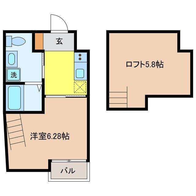 Residence館内の物件間取画像