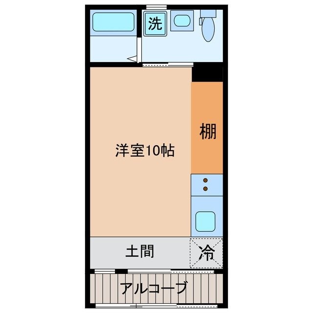 Residence若葉の物件間取画像