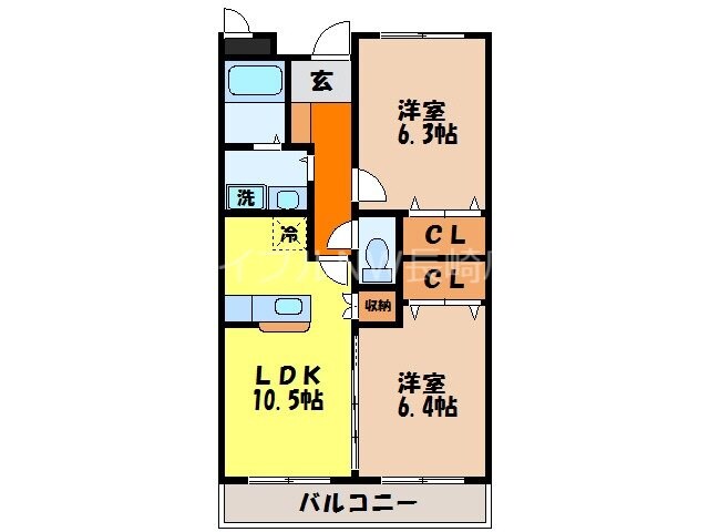 ProsperityPlaceの物件間取画像