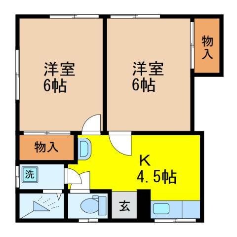 オルセー大手町の物件間取画像