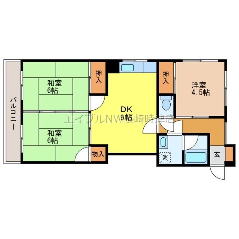 高田駅 徒歩31分 2階の物件間取画像