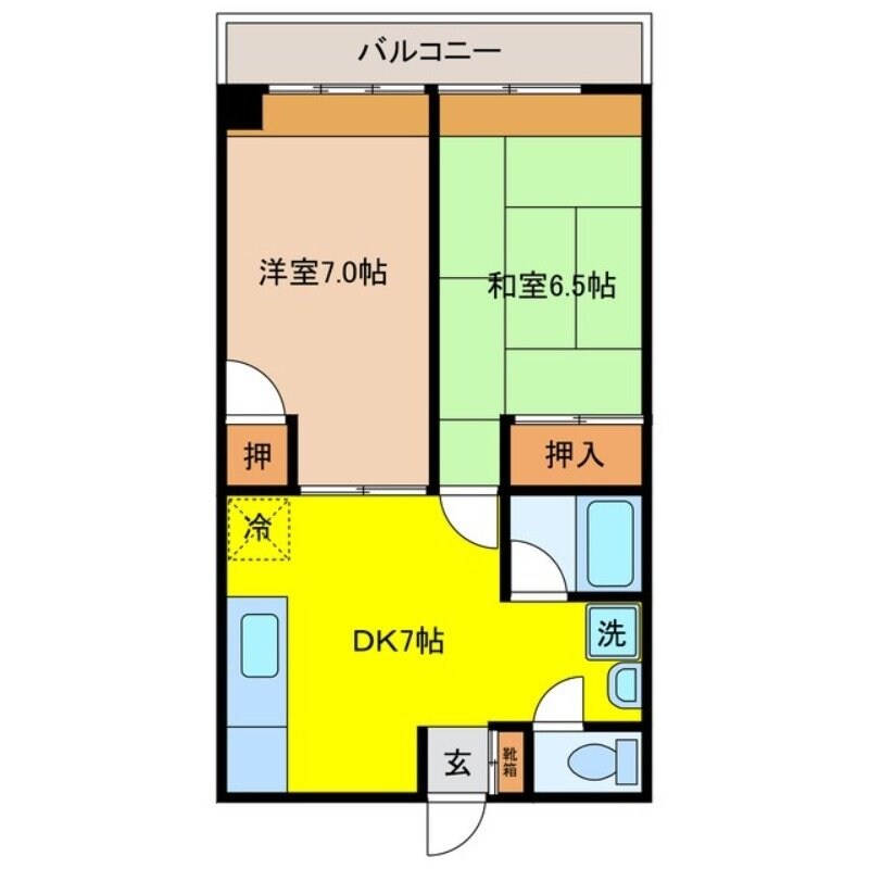 物件間取画像