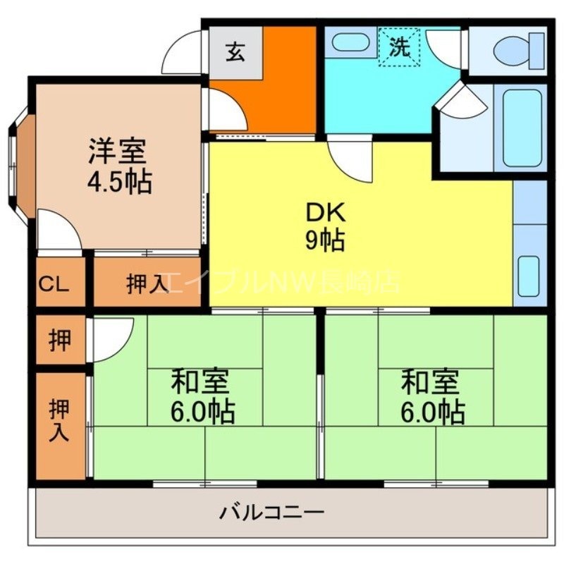 高田駅 徒歩37分 2階の物件間取画像