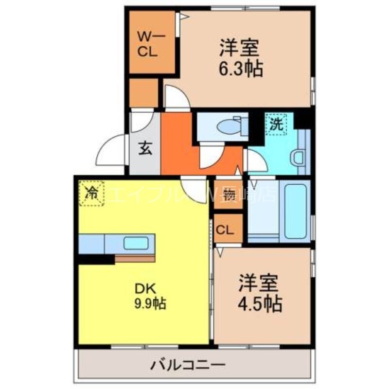 ICHI宮の下の物件間取画像