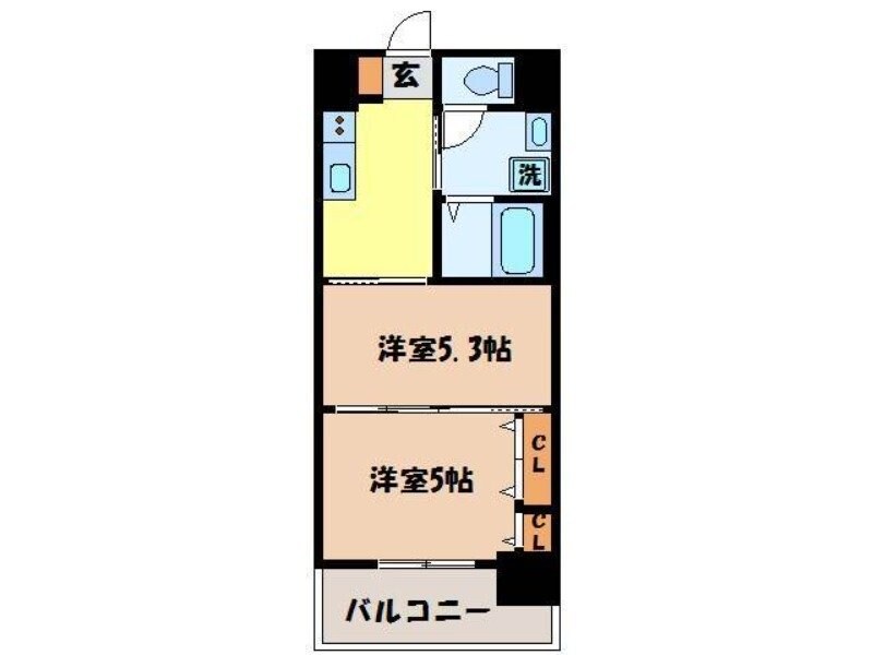 物件間取画像