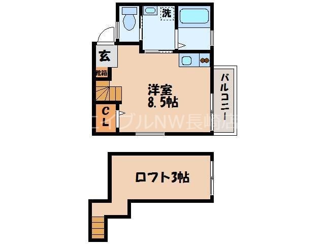 アメニティ東小島Ⅰの物件間取画像