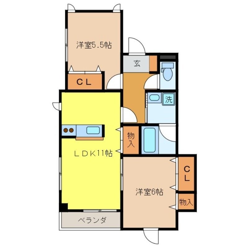 fuente mの物件間取画像