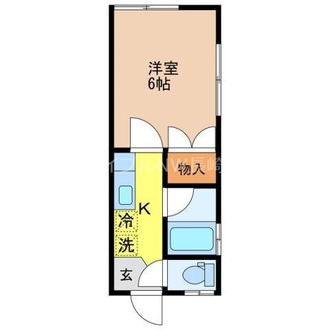 IMPROVE江平の物件間取画像