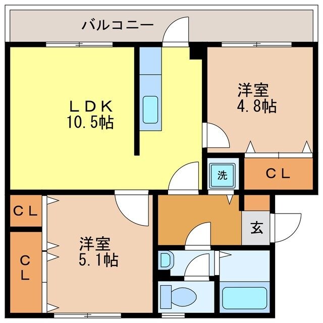 フロンティア葉山の物件間取画像