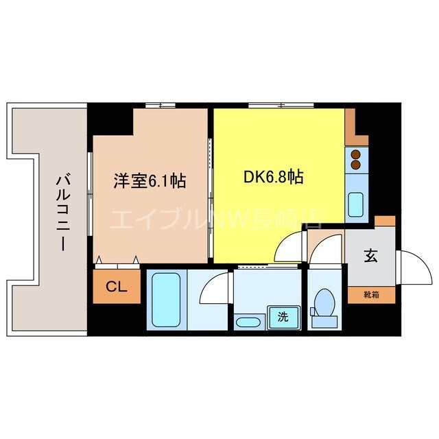 イメゾン麹屋の物件間取画像