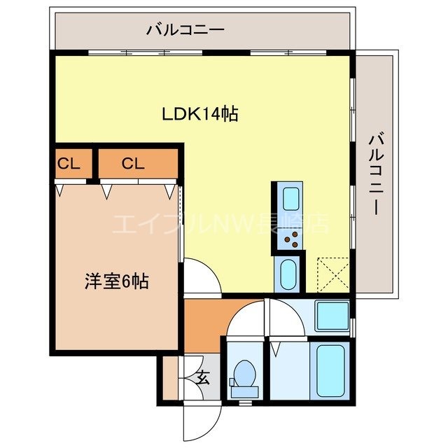 ルミネM&Lの物件間取画像