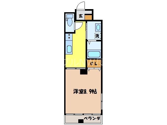 親和ハイツの物件間取画像