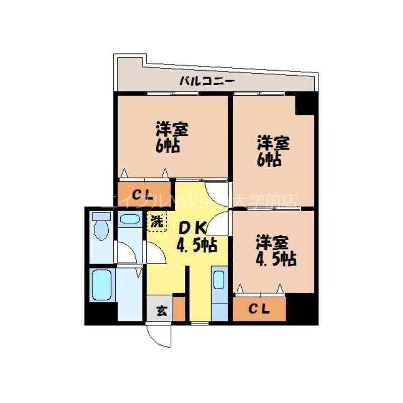 筑後屋柴田ビルの物件間取画像