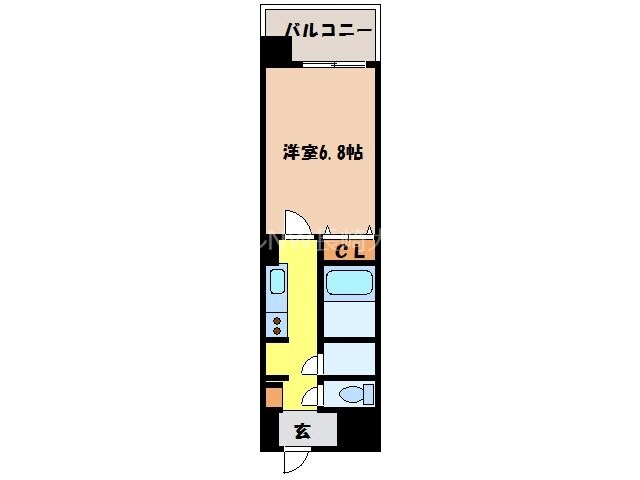 グランアズール浦上の物件間取画像