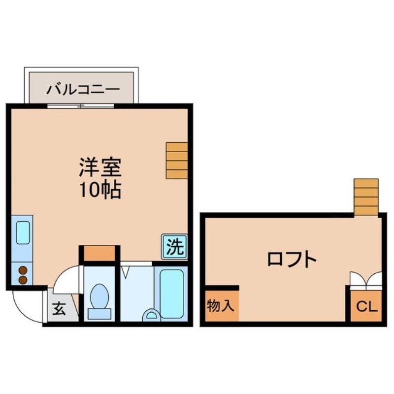 大学病院駅 徒歩7分 1階の物件間取画像