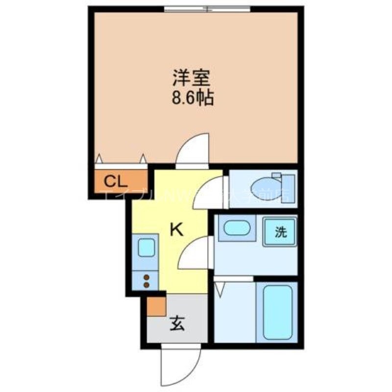 Residence時津Eastの物件間取画像