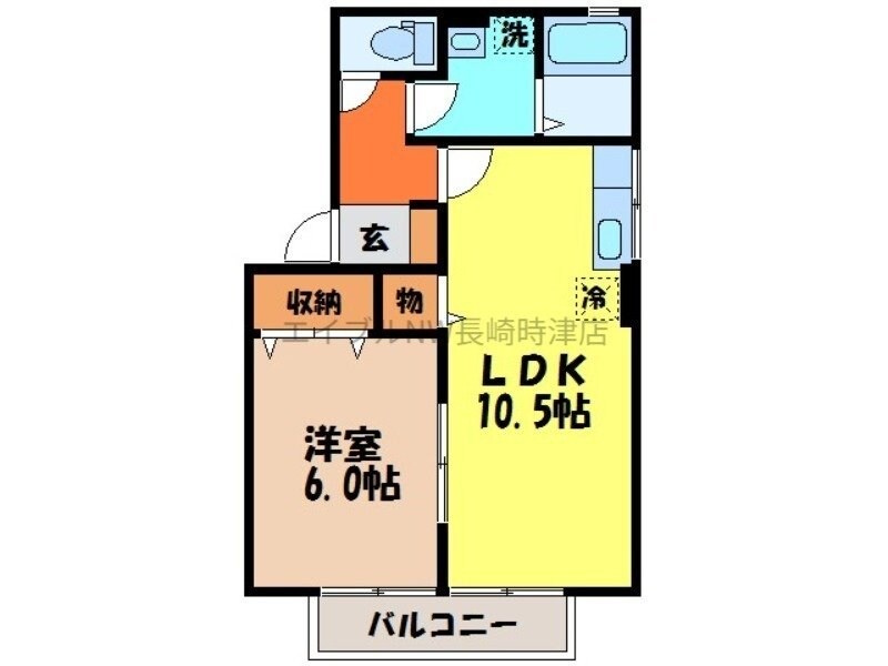 物件間取画像