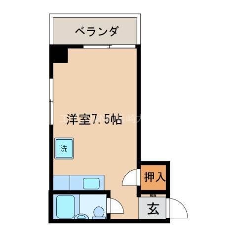 藤コーポの物件間取画像