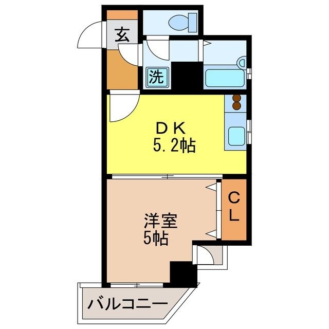 ウィステリア平和町の物件間取画像