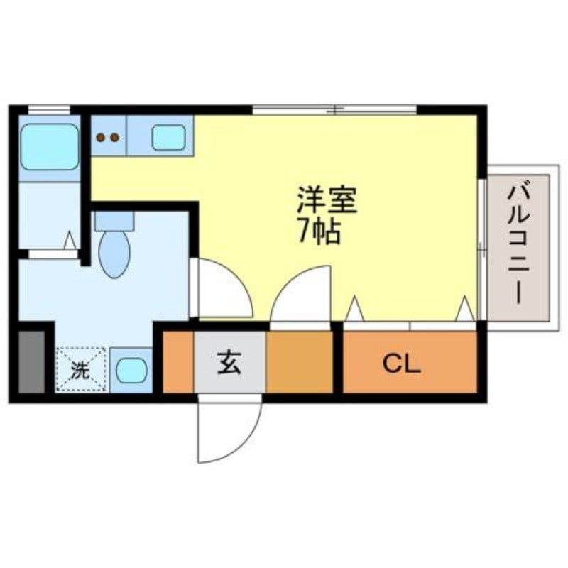 道ノ尾SCの物件間取画像