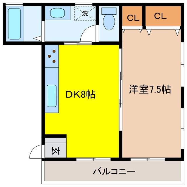 メゾンド文教の物件間取画像