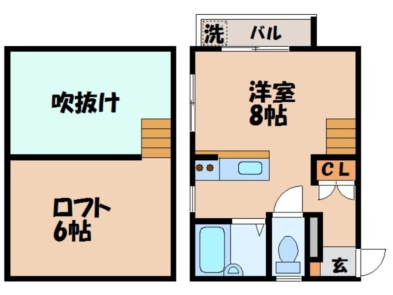物件間取画像