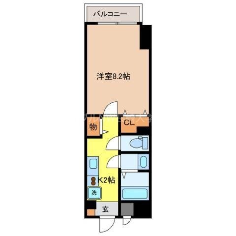 ヴェルシャトレーの物件間取画像