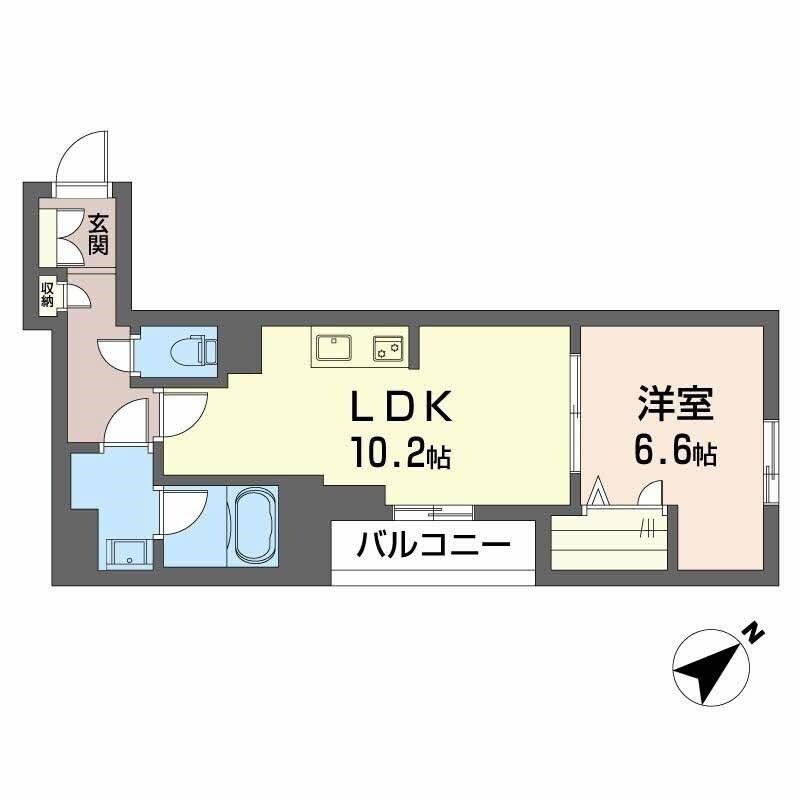 シャーメゾンさかえ町の物件間取画像