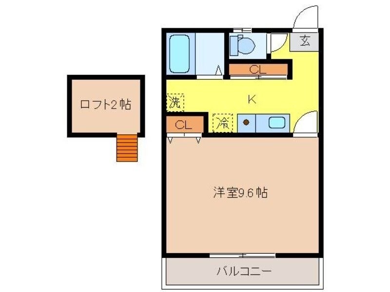 物件間取画像