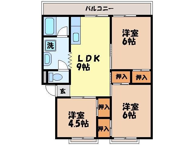 物件間取画像